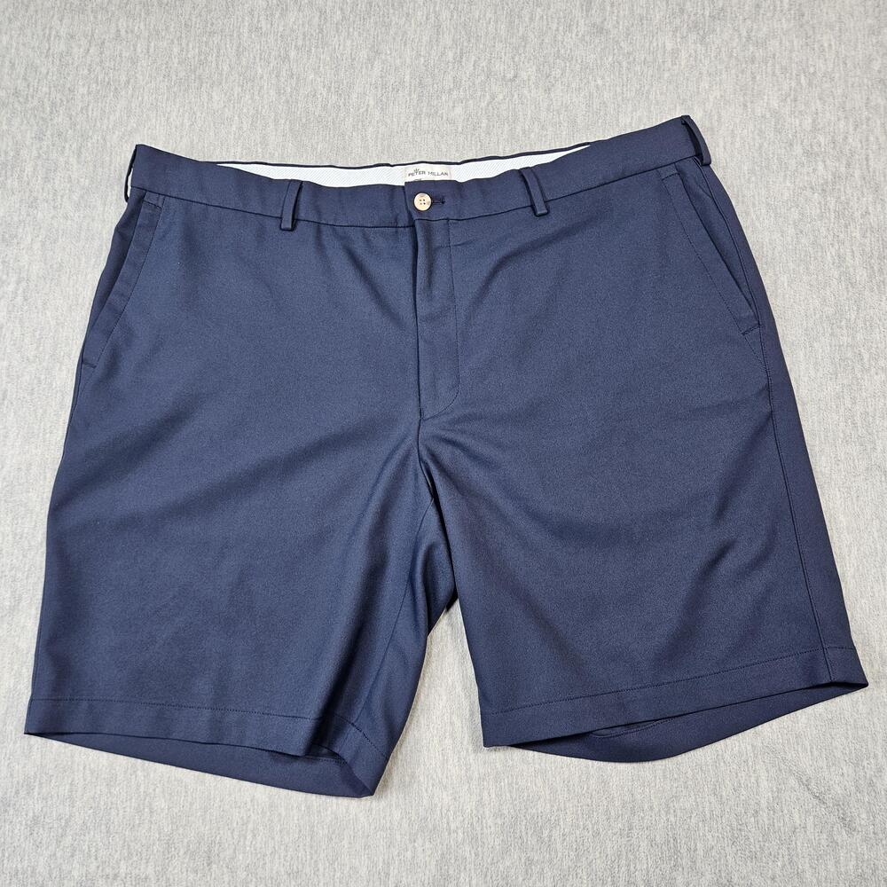 Peter Millar Shorts Mens 42 Blue Crown Sport Salem Performance Chino Golf